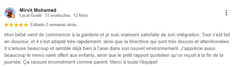 Témoignage de parent pour La Fabrique des Rêves